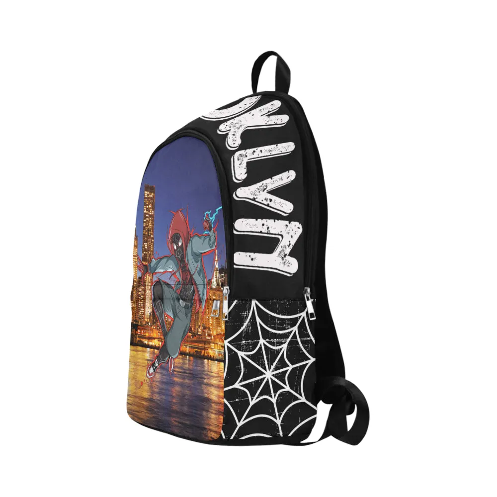 Miles Morales Spidey Backpack, Add City and Name
