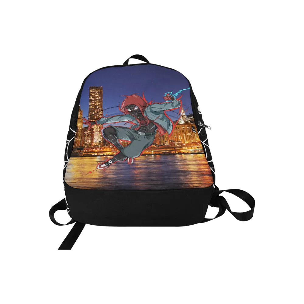Miles Morales Spidey Backpack, Add City and Name