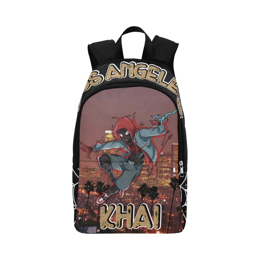 Miles Morales Spidey Backpack, Add City and Name