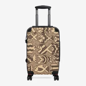 Monochromatic Fish Suitcase