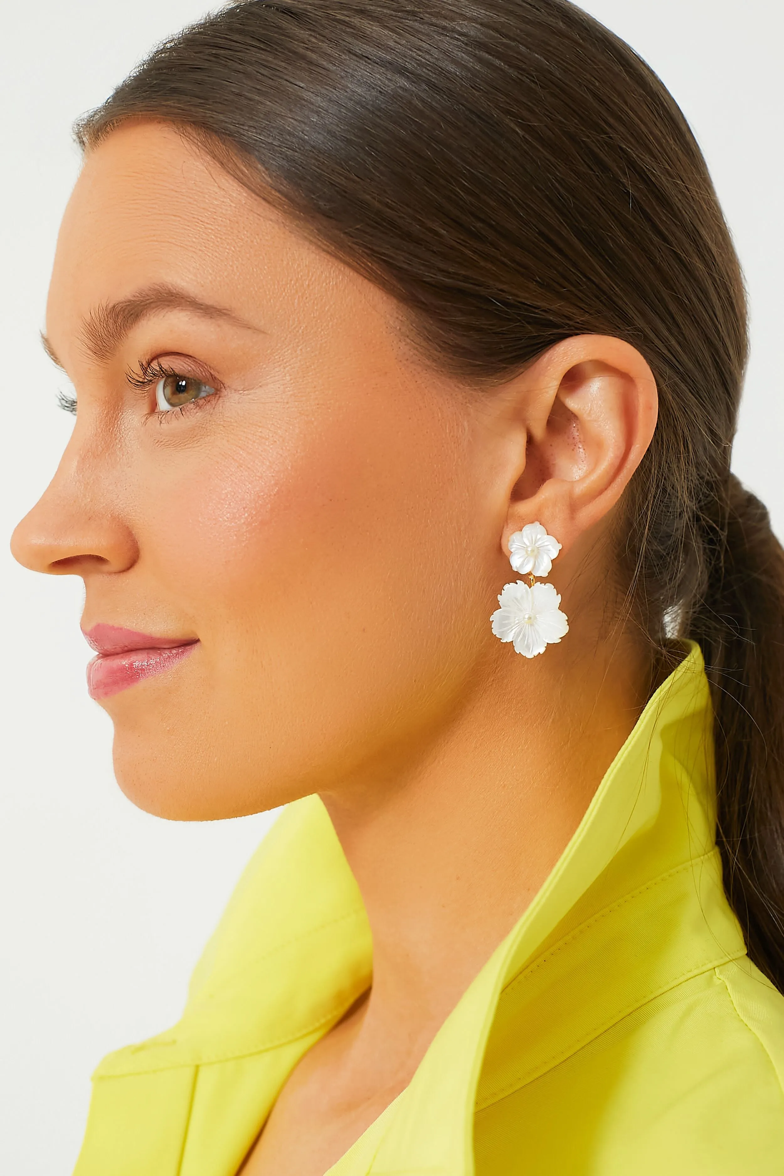 Mother of Pearl Tibby Earrings