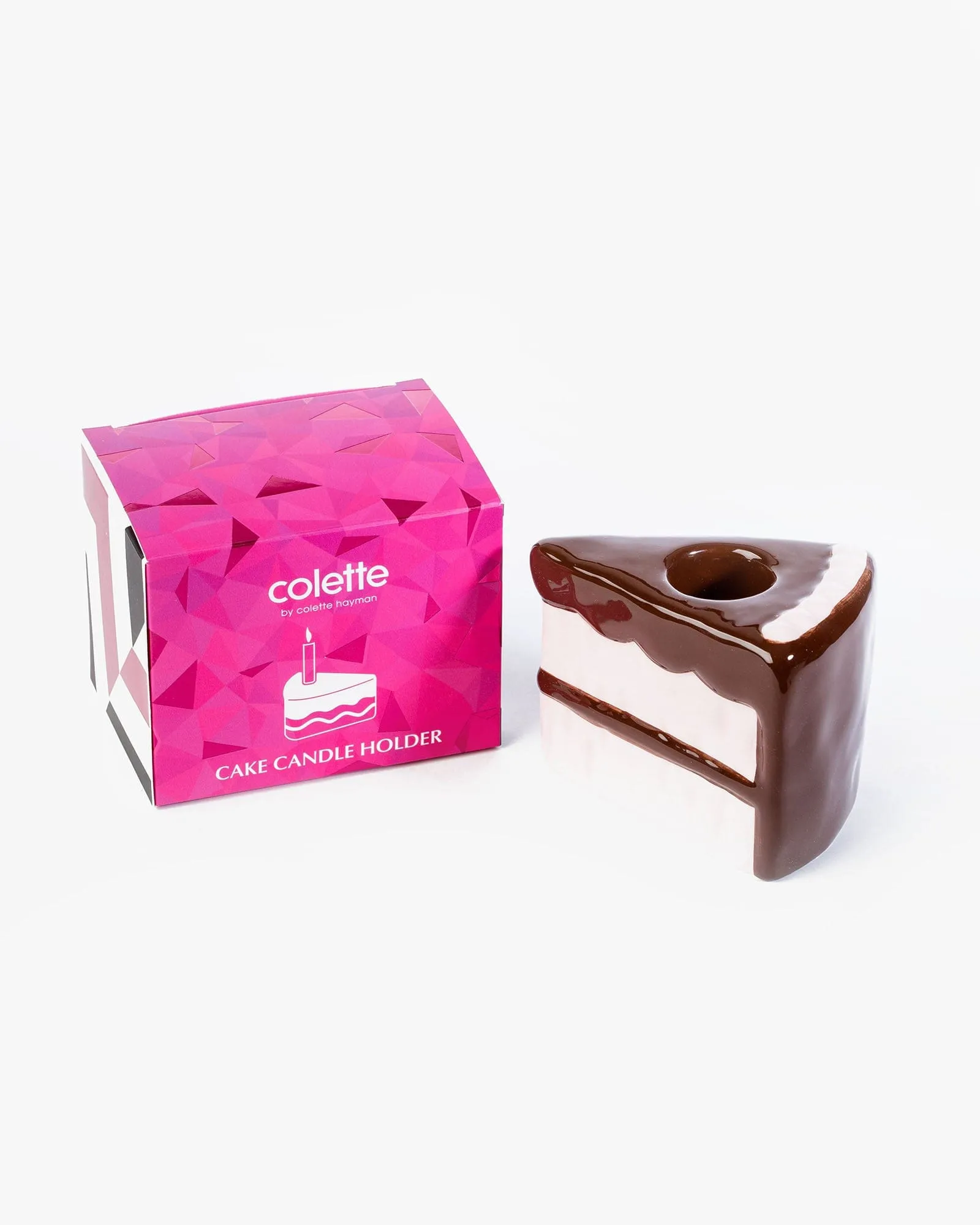 Multi Colour Cake Candle Holder