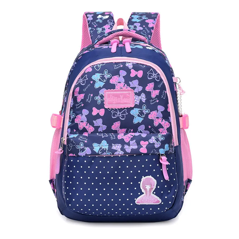 New Style Children's School Bag Korean Girl Load-Reducing Backpack