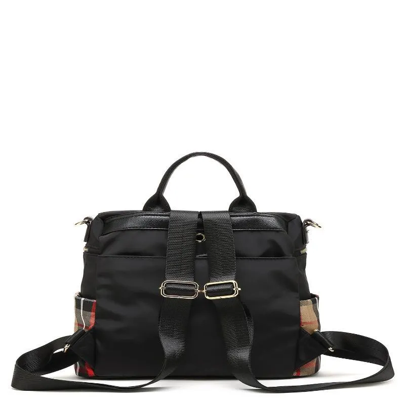 Nishi Plaid Backpack