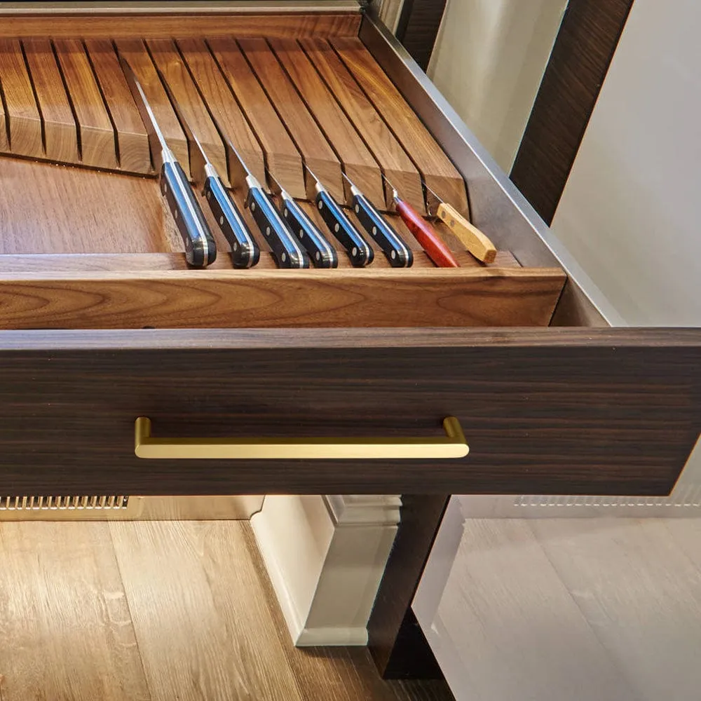 Nordic Copper Cabinet Handles Brass Drawer Wardrobe Pulls