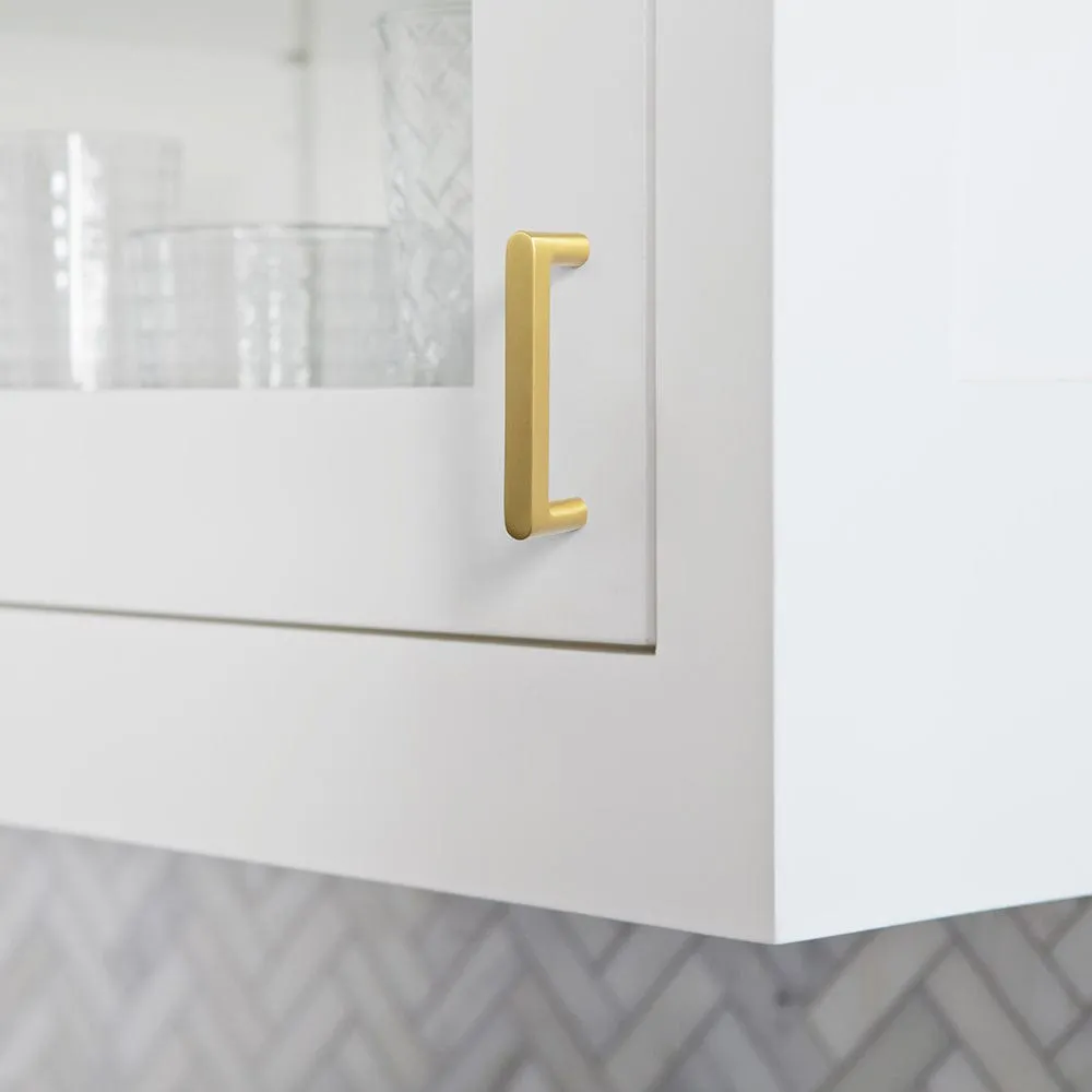 Nordic Copper Cabinet Handles Brass Drawer Wardrobe Pulls