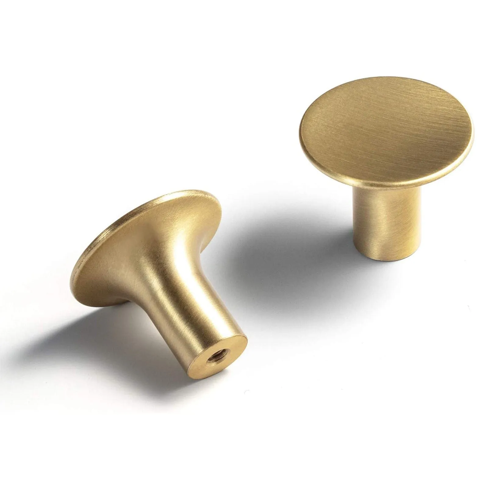 Nordic Copper Cabinet Handles Brass Drawer Wardrobe Pulls
