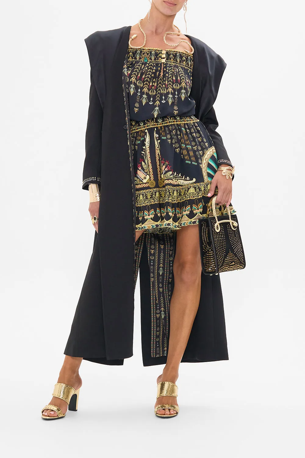 OFF SHOULDER SHORT DRESS THEY CALLED HER NEFERTARI