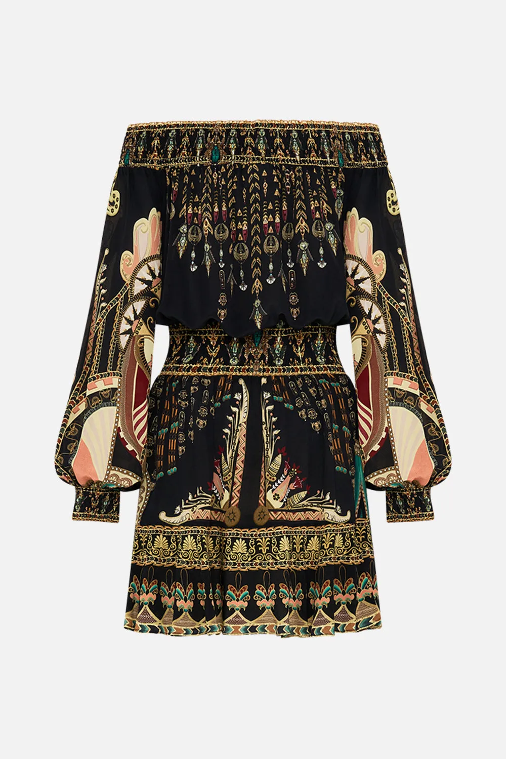 OFF SHOULDER SHORT DRESS THEY CALLED HER NEFERTARI