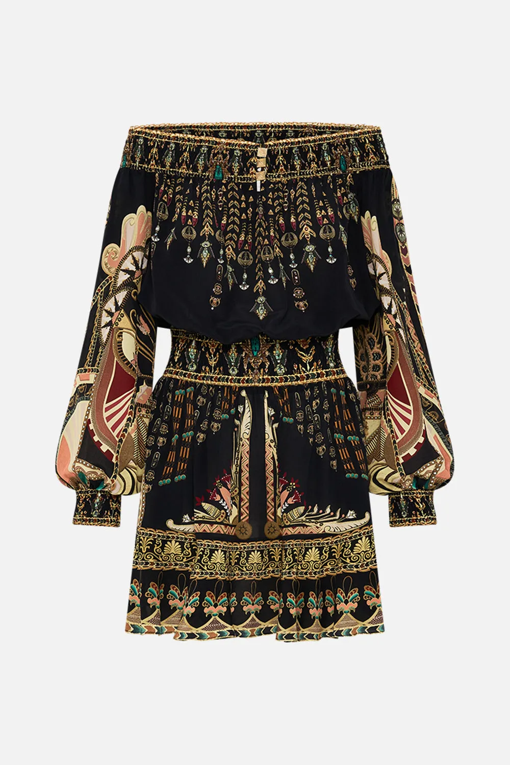 OFF SHOULDER SHORT DRESS THEY CALLED HER NEFERTARI