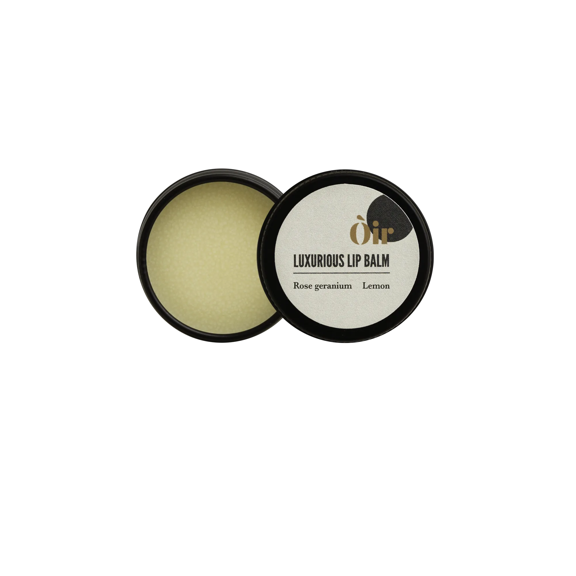 Oir Luxurious Lip Balm - Rose Geranium & Lemon
