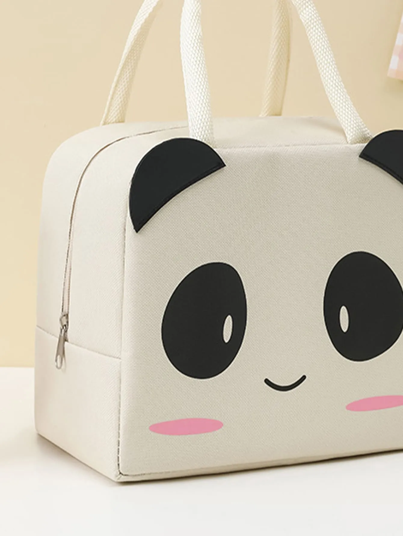Panda Pattern Lunch Bag
