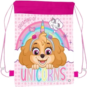 PAW PATROL Drawstring Bag - Unicorns