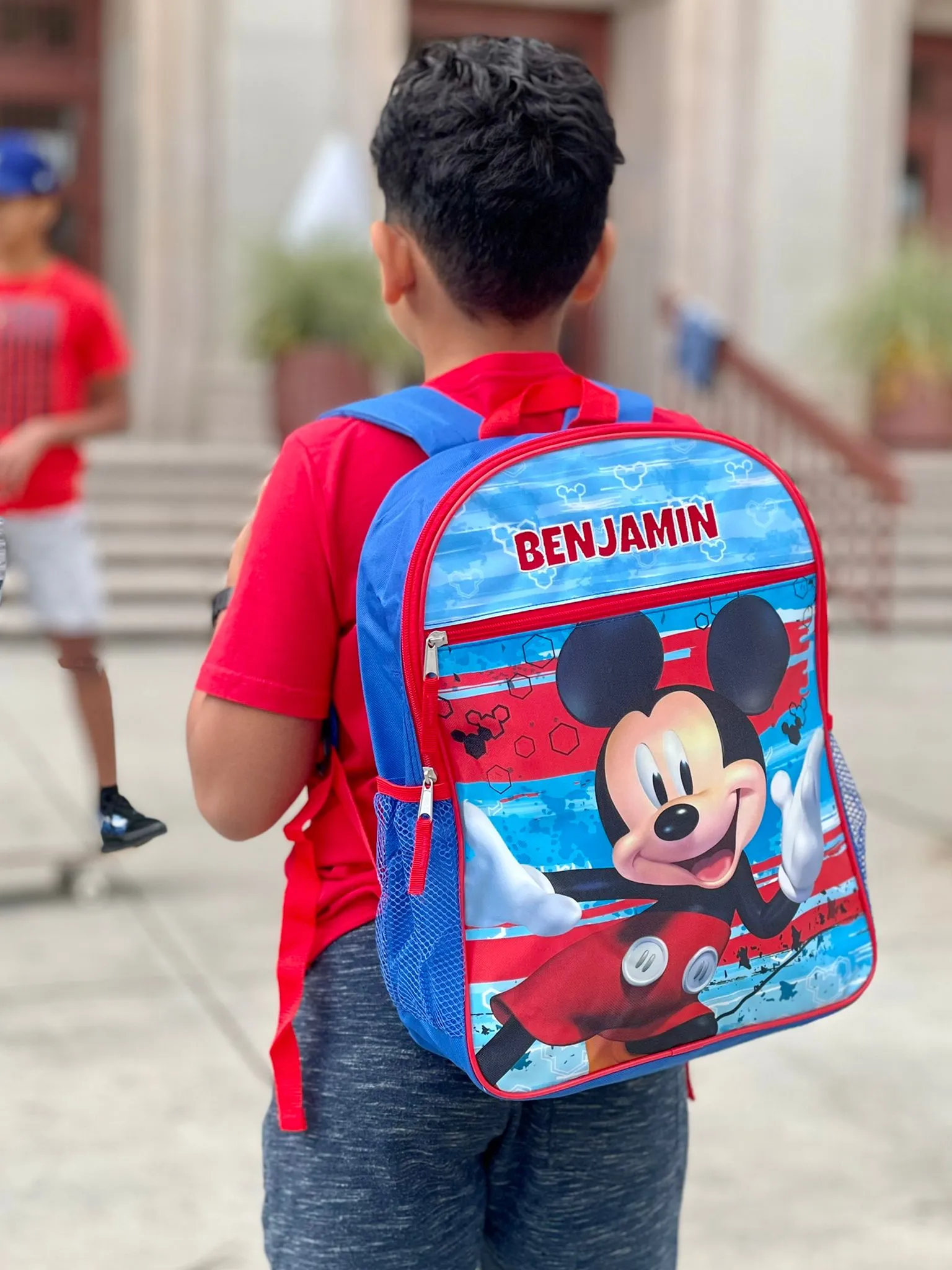 Personalized 16 Inch School Backpack - Mickey Mouse