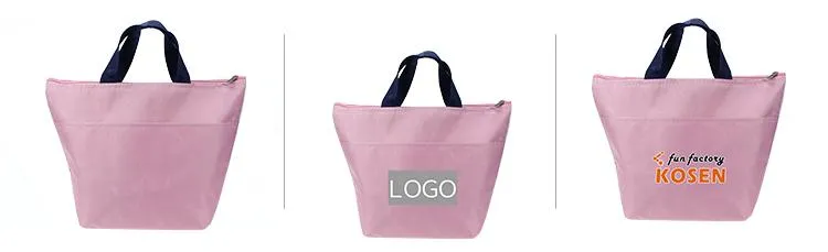 Portable Lunch Bag with Front Pocket