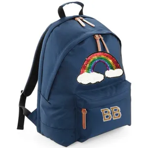 Reversible Sequin Rainbow Maxi Laptop Bag