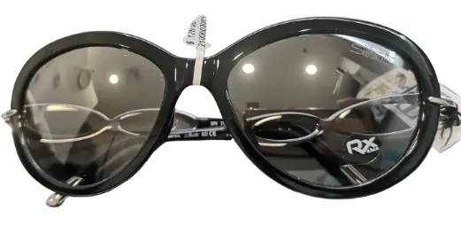 RX Silhouette Black frame Sunglasses