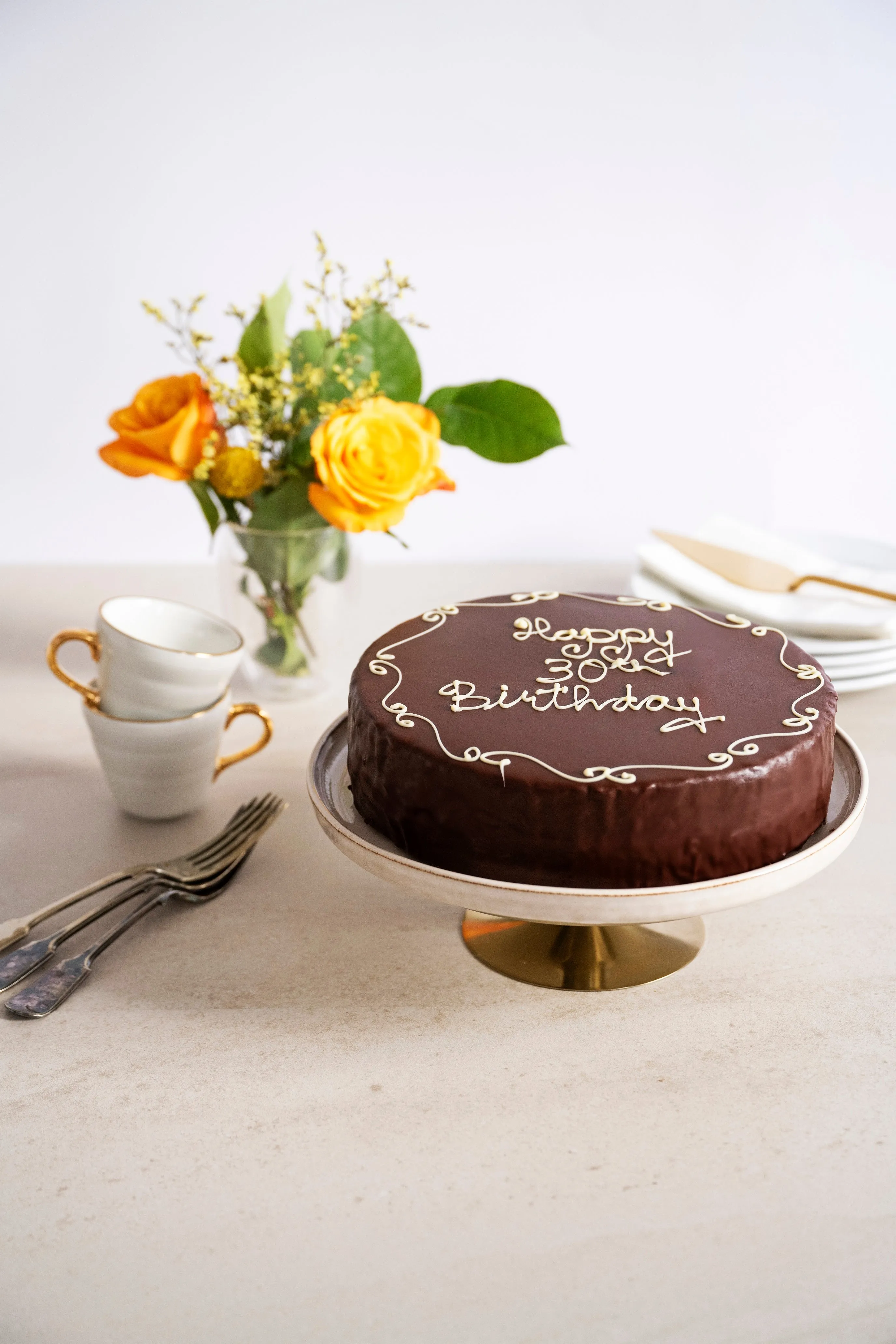 Sachertorte - Vegan Celebration Cake