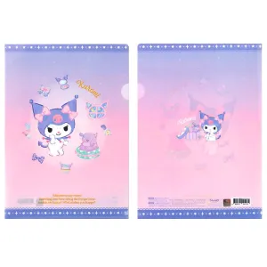 Sanrio Kuromi 'Room' Floral Gradient Folder