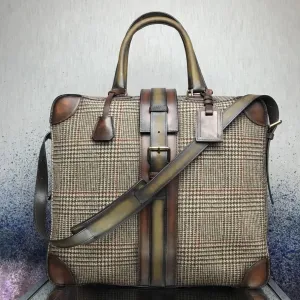 Santorini travel tote