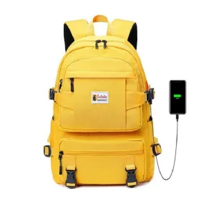 School Backpack | Student Backpack | Casual Backpack | School Rucksack | Shoulder Bag | Large Capacity Bag | College Bag | Travel Backpack