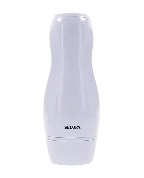 Selopa Pleasure Can Stroker - White