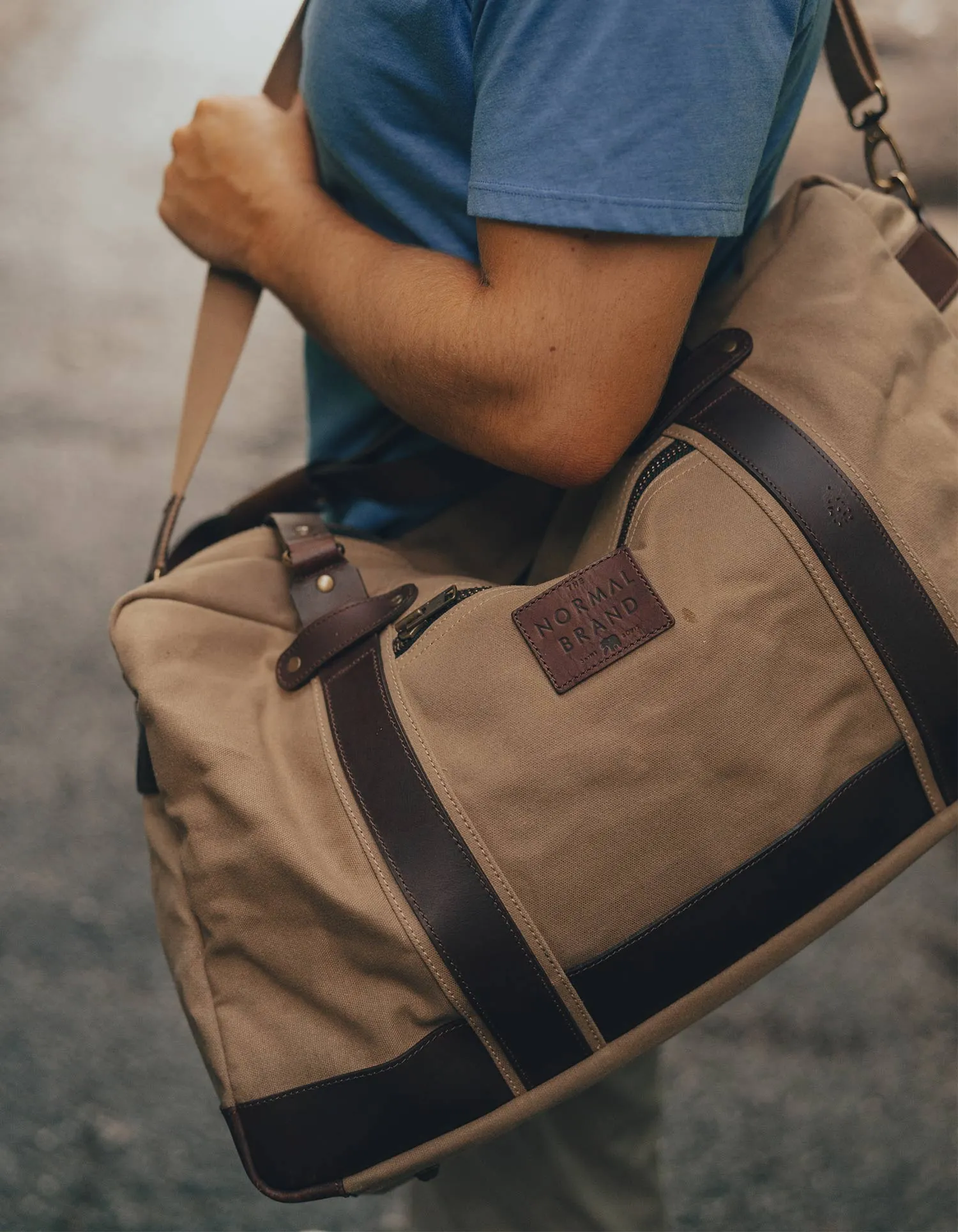 Senior Travel Bag - Tan