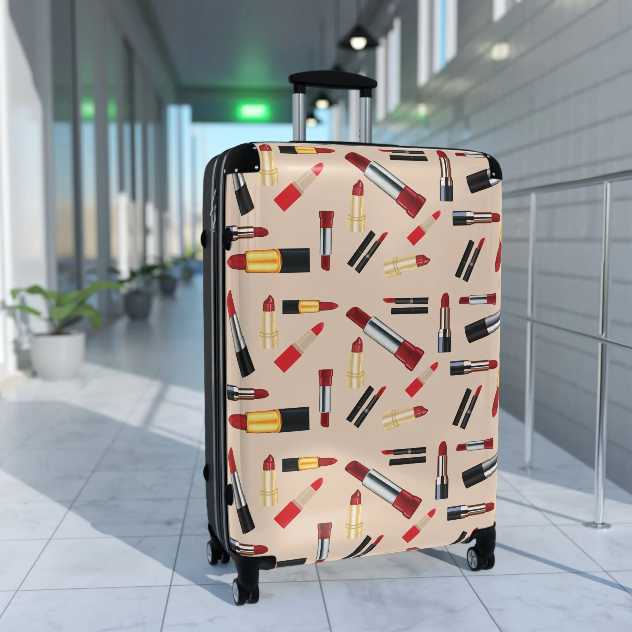 Shade Red Traveler Suitcase