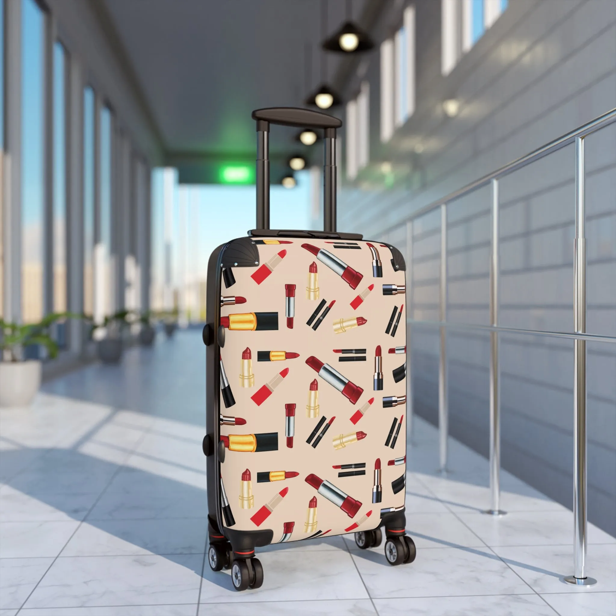 Shade Red Traveler Suitcase