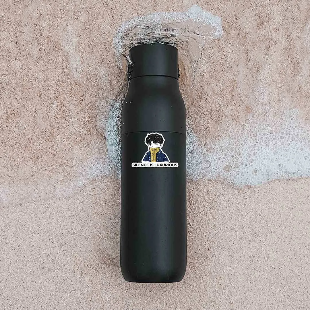 Silence Is Luxurious Sticker