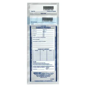 Sirchie Integrity Evidence Bag - 100 Pack