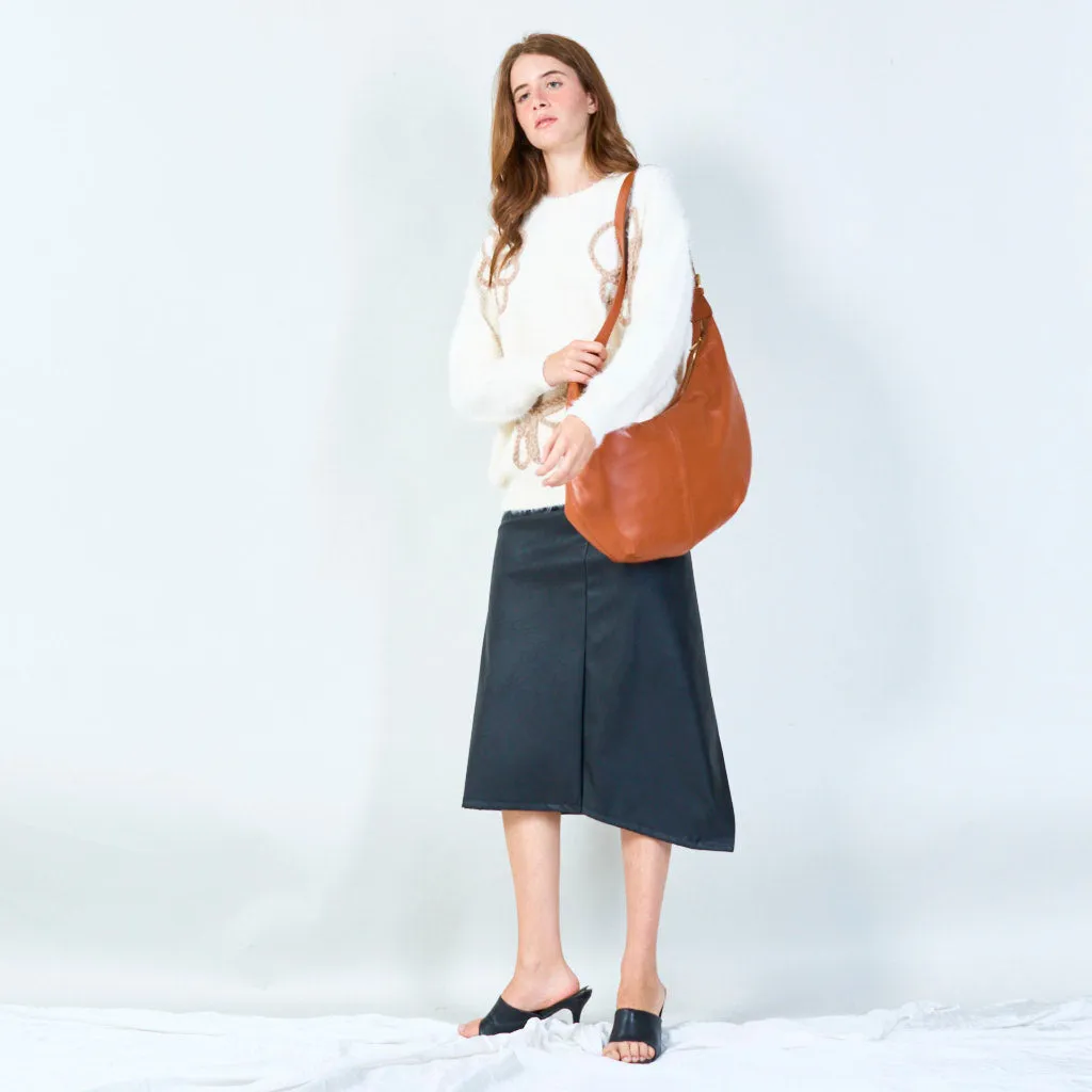 Sleek shoulder bag with minimalist design wholesale