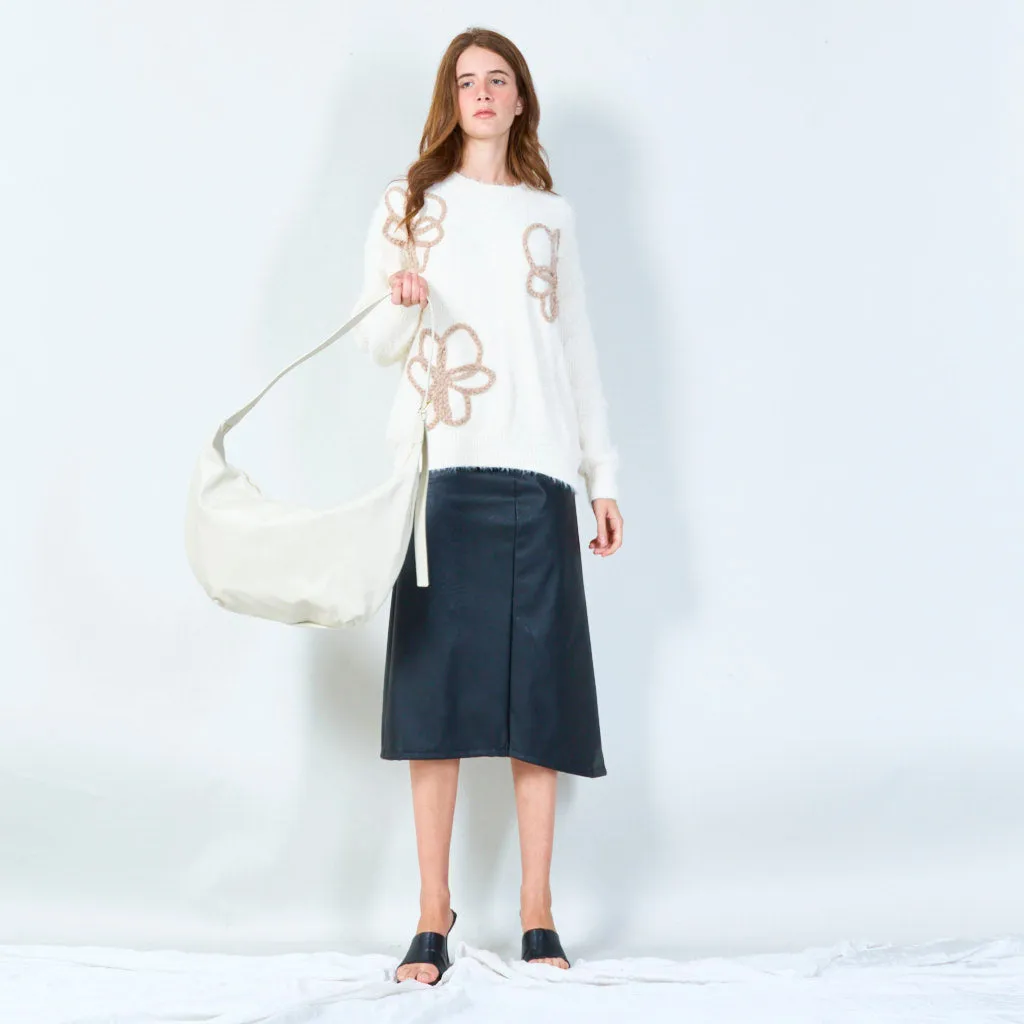 Sleek shoulder bag with minimalist design wholesale