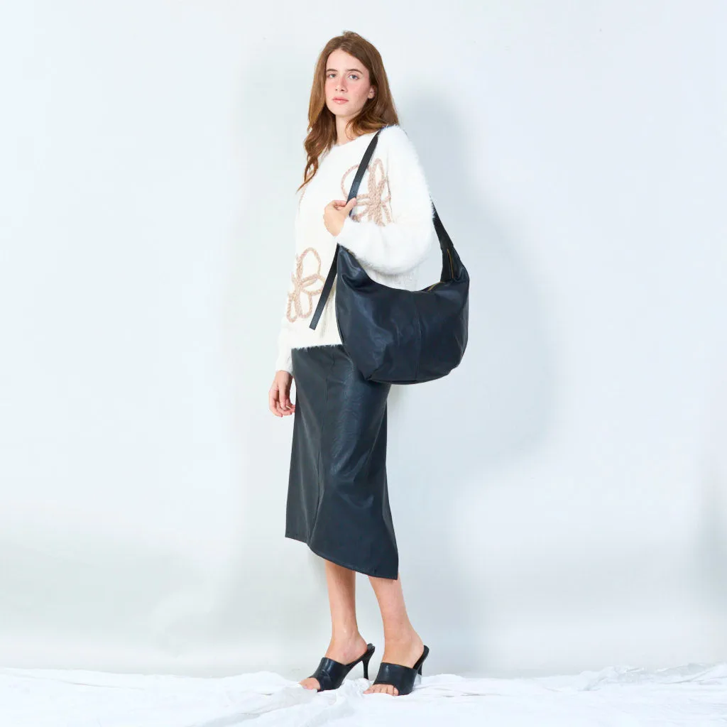 Sleek shoulder bag with minimalist design wholesale