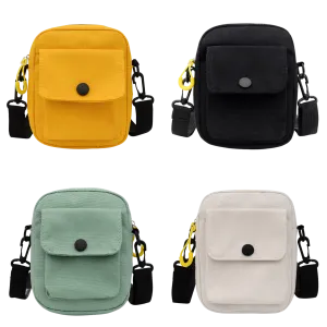 Small Canvas Messenger Bag