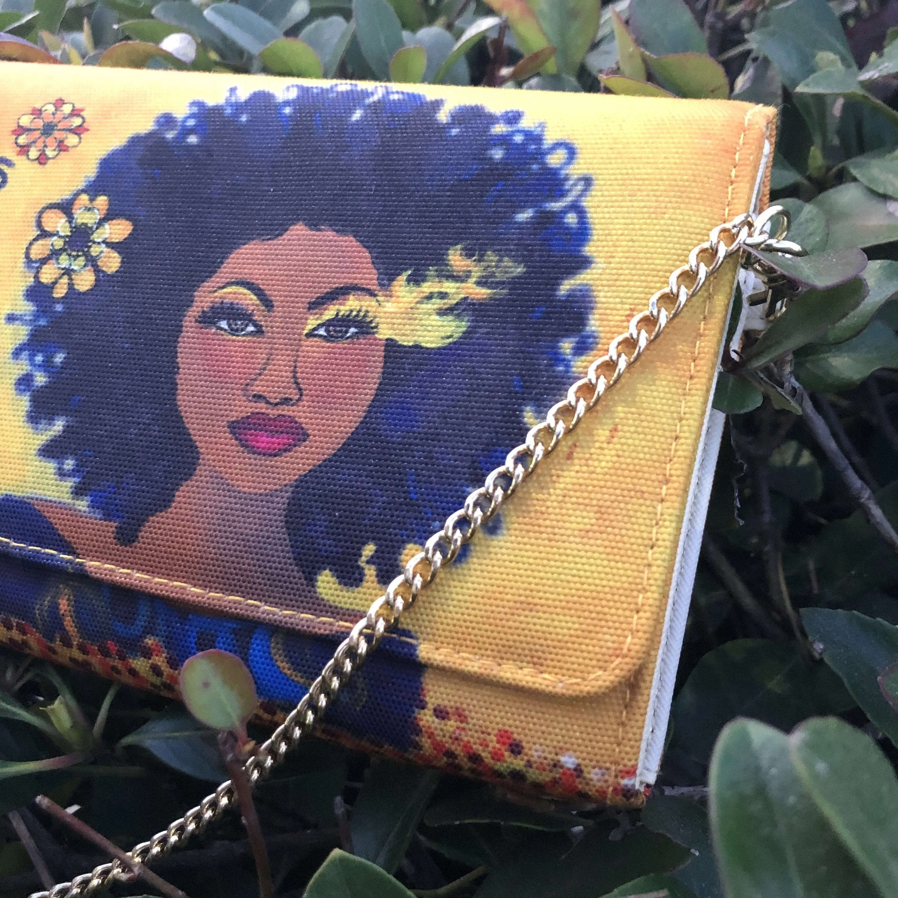 Soul on Fire Canvas Clutch