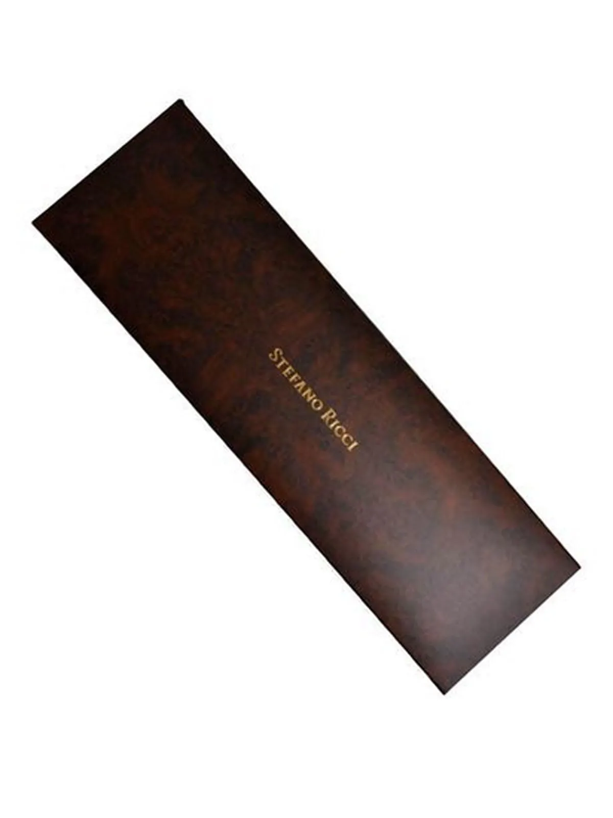 Stefano Ricci Silk Tie Black Gray Brown Blue Mini Medallions