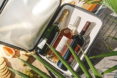 StowCo Small Portable Cooler Bag. Beach Supplies. Beer Bag Bottle Holder. Golf Beer Cooler. Insulated Small Cooler. Travel Cooler. Slim Iceless Cooler.