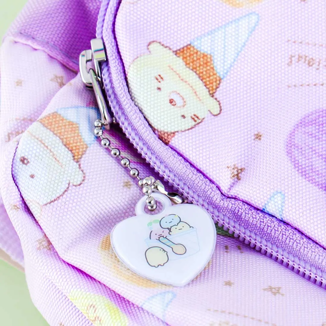 Sumikko Gurashi Ice Cream Shoulder Bag - Purple