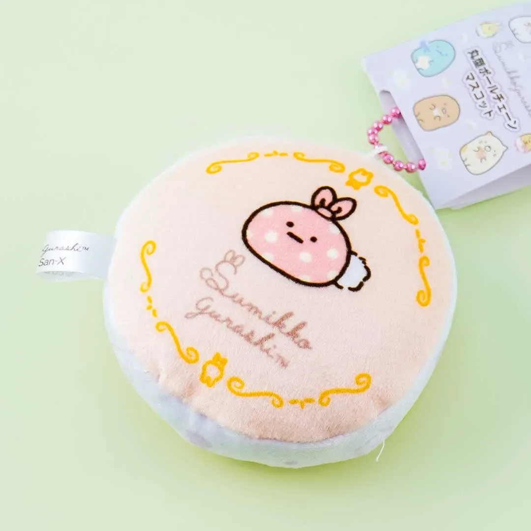 Sumikko Gurashi Shirokuma Round Plushie Charm