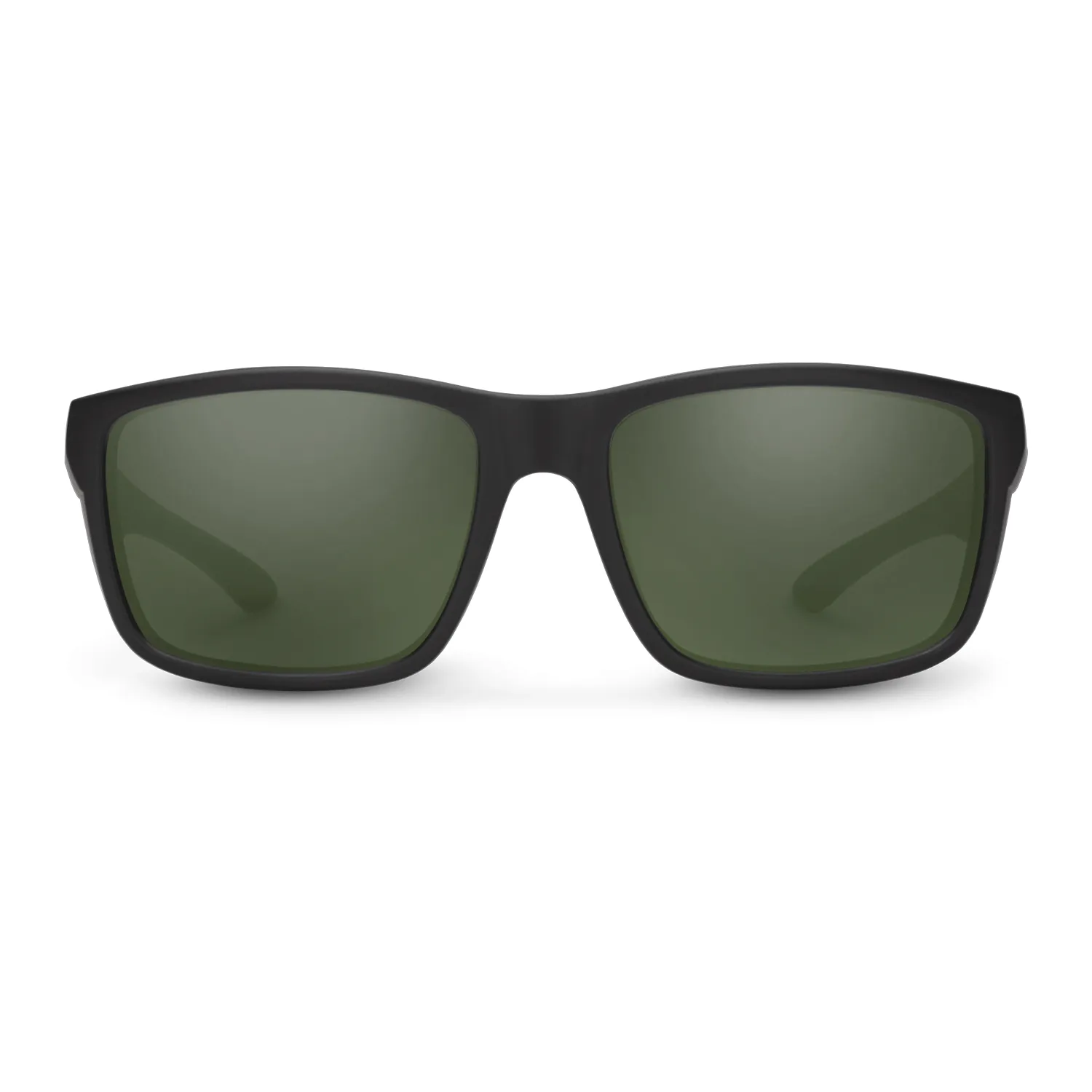 Suncloud Mayor Sunglasses Black/Polar Gray Green