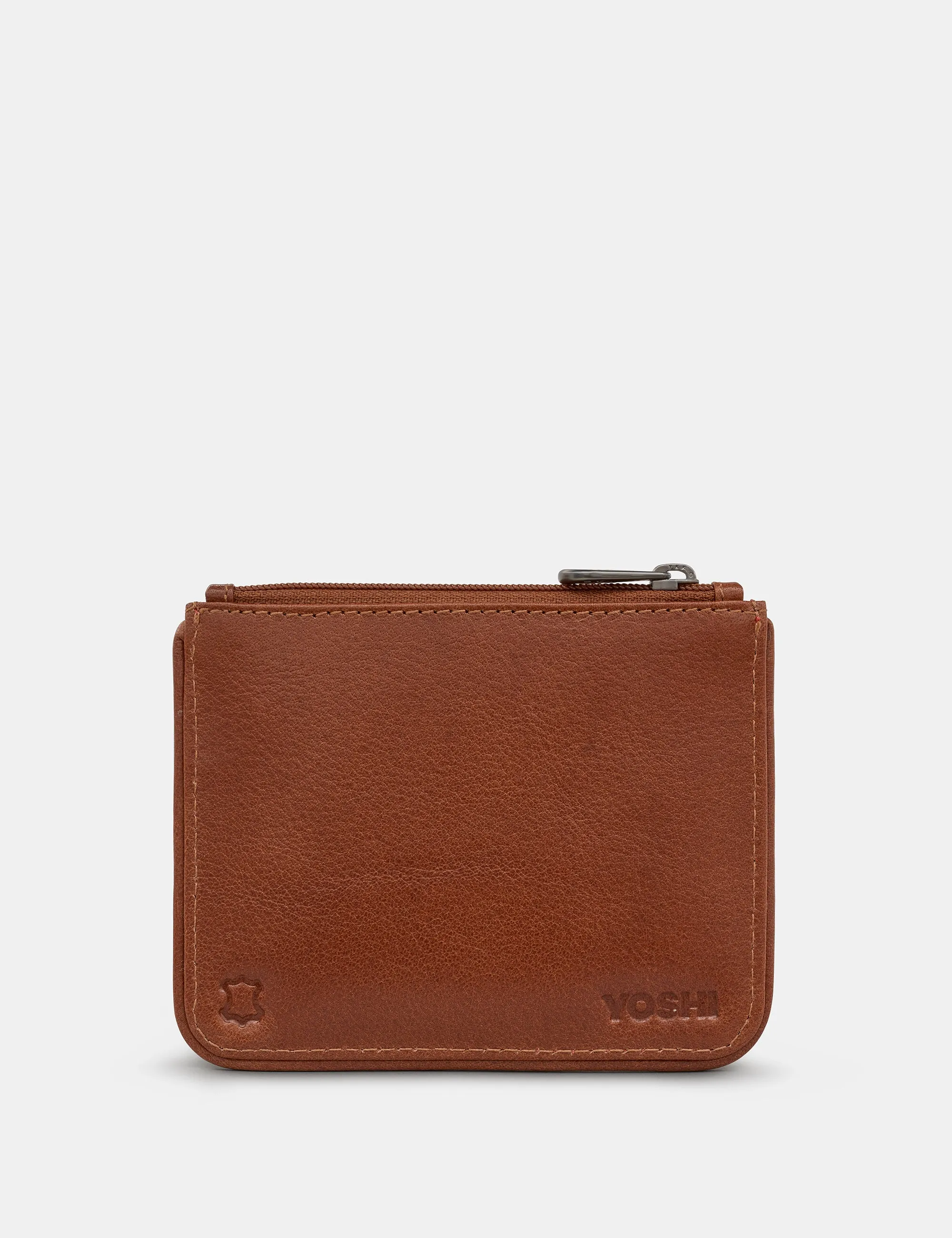 Three Scoops Zip Top Leather Purse