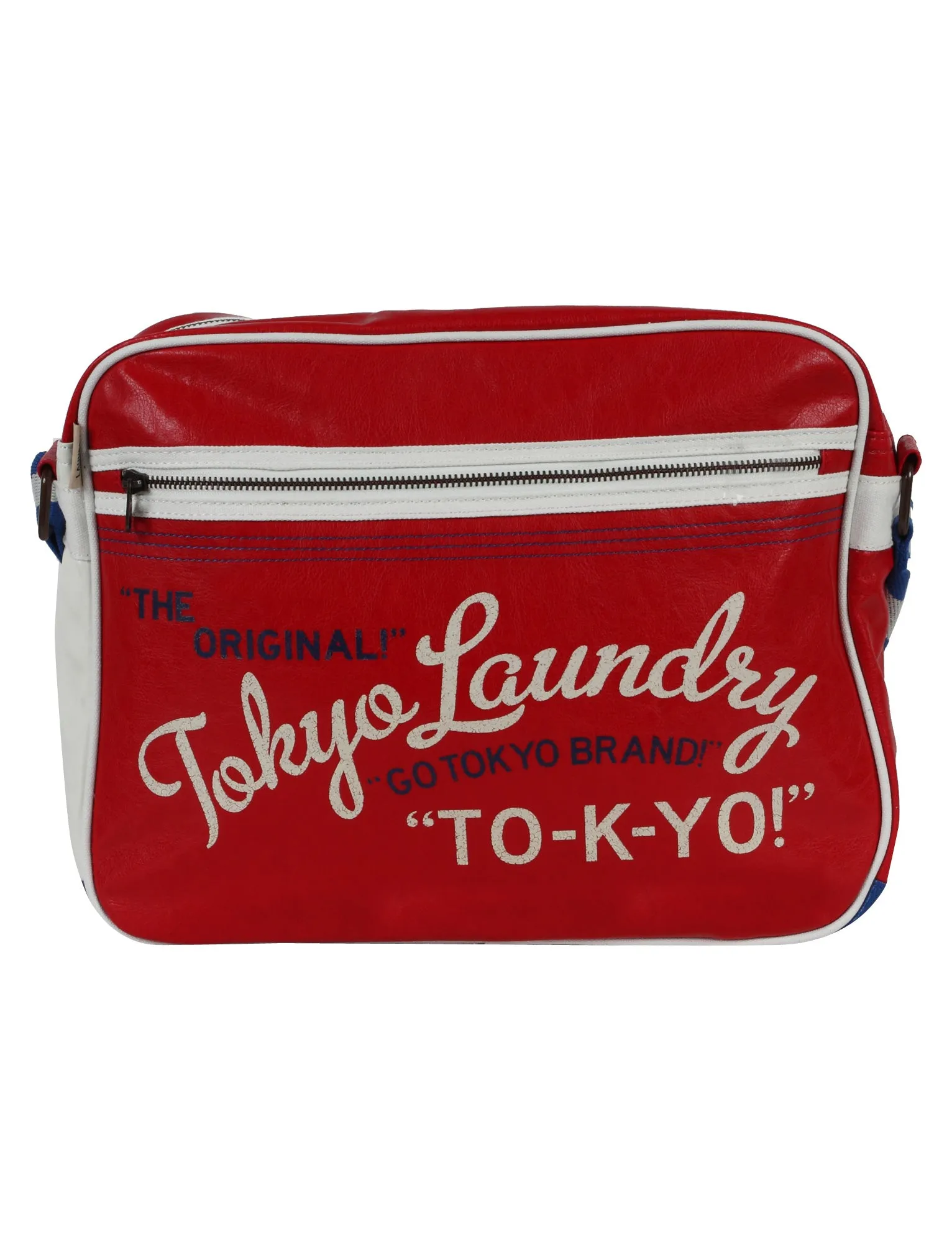Tokyo Laundry Messenger Bag in Red