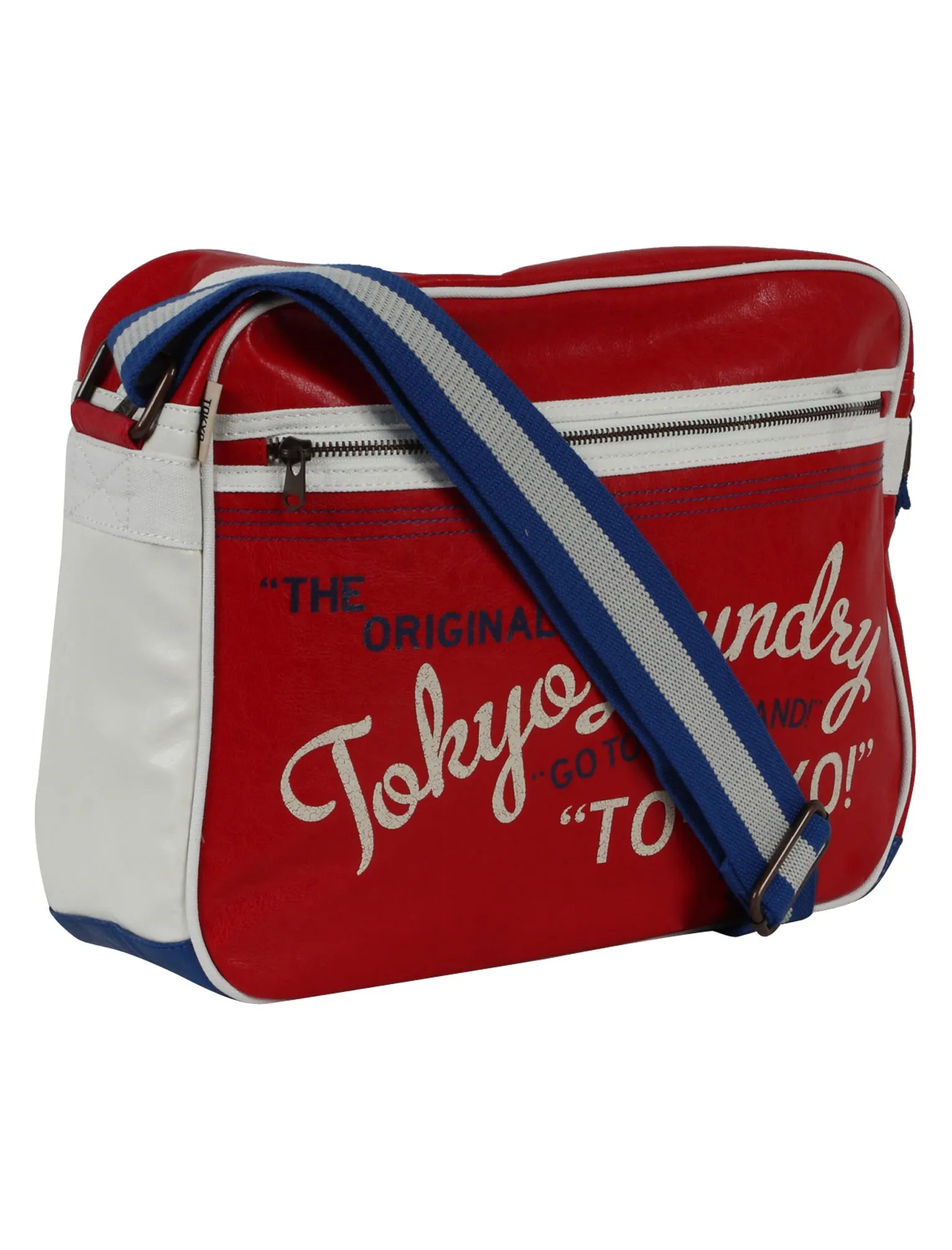 Tokyo Laundry Messenger Bag in Red