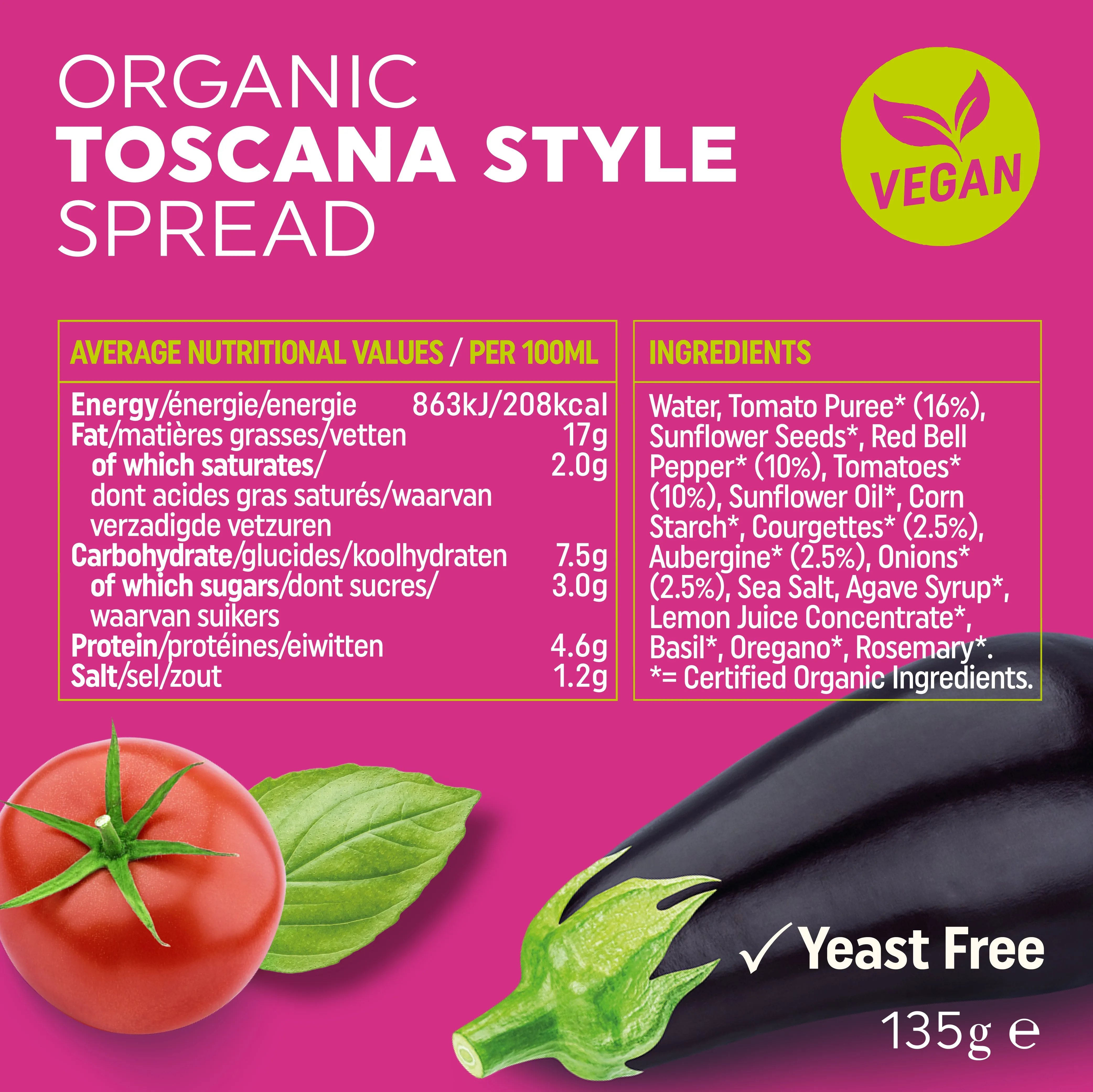 TOSCANA STYLE SPREAD