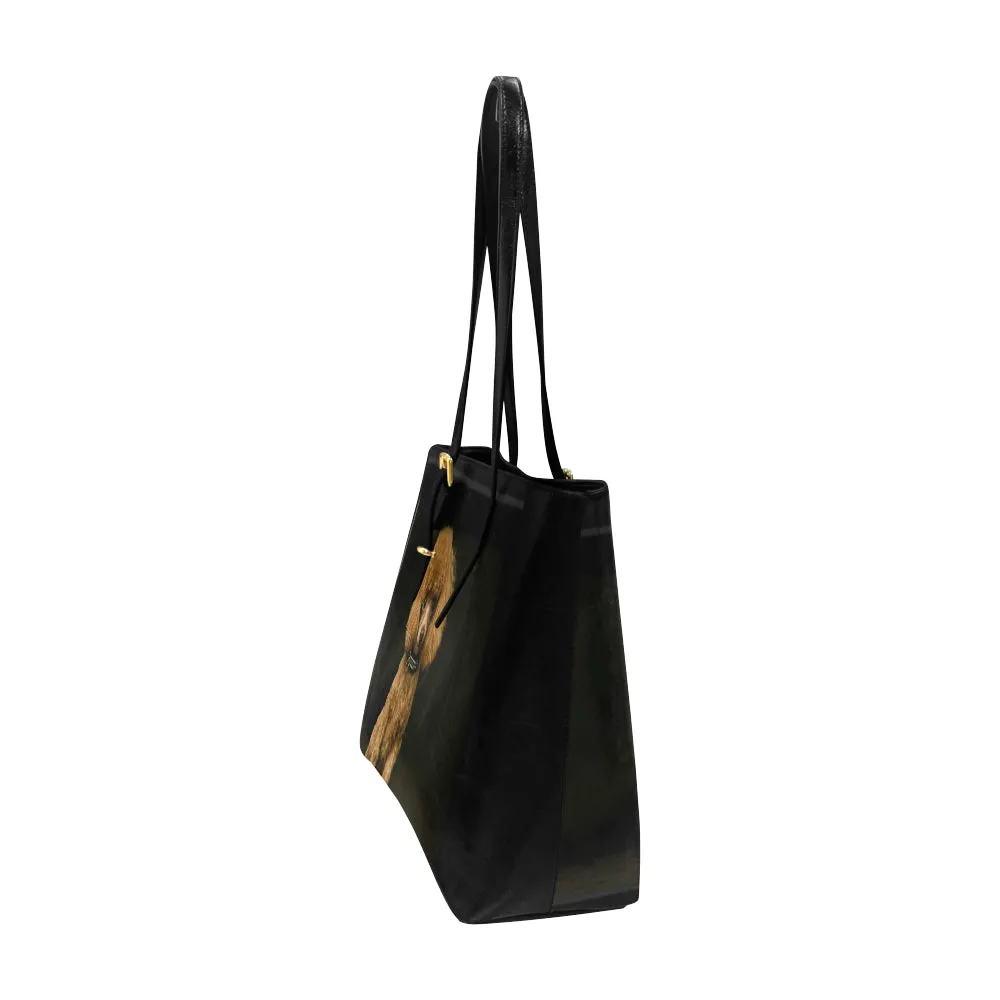 Toy Brown Poodle Tote Bag