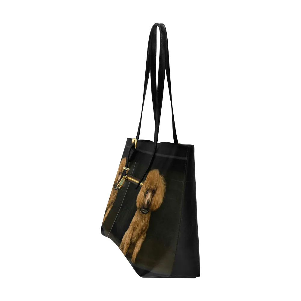 Toy Brown Poodle Tote Bag