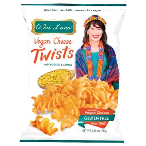 Vegan Cheese Twists by Wai Lana, 75g