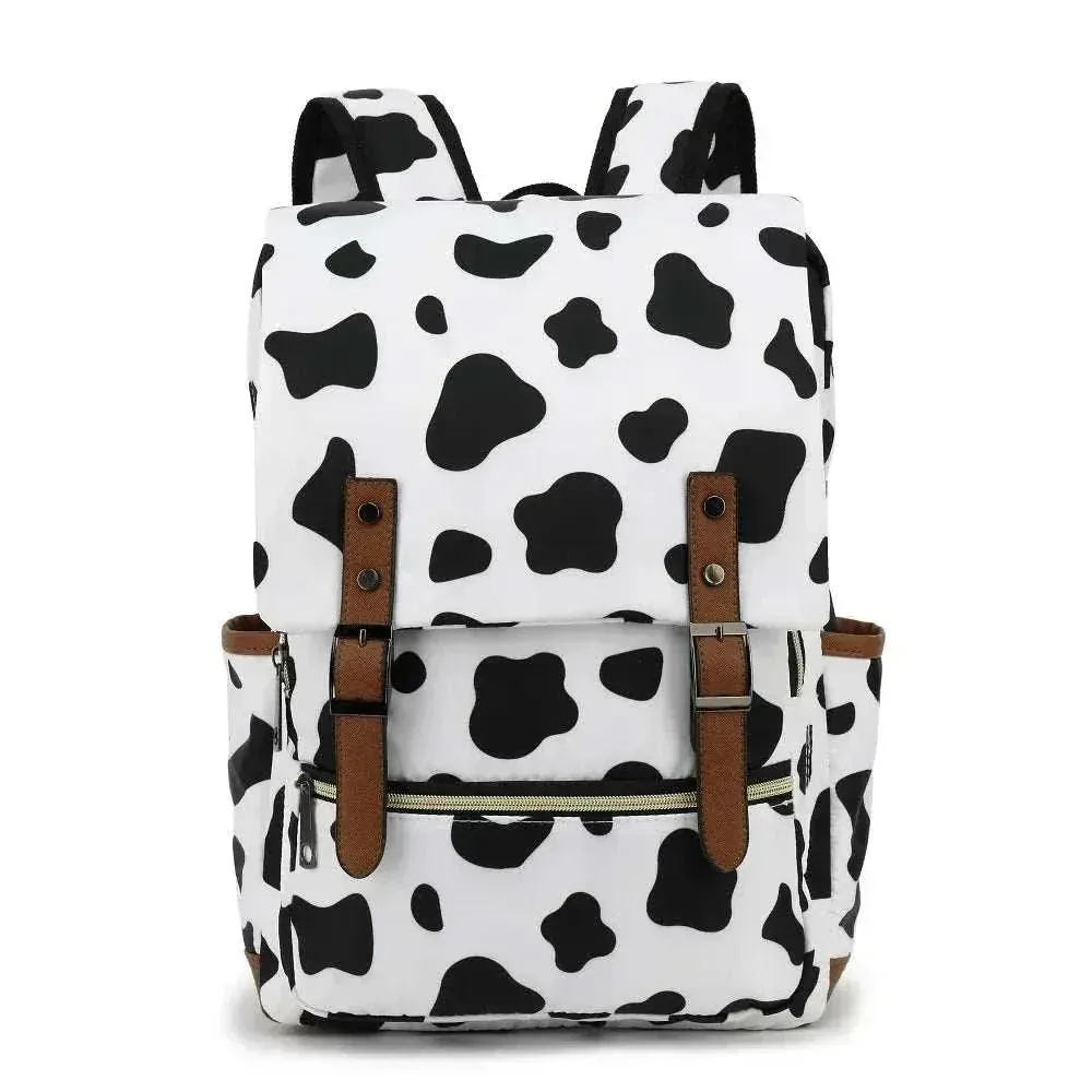 Vintage Canvas 16" Laptop Travel Backpack | Unisex Retro School Bag | BBP013