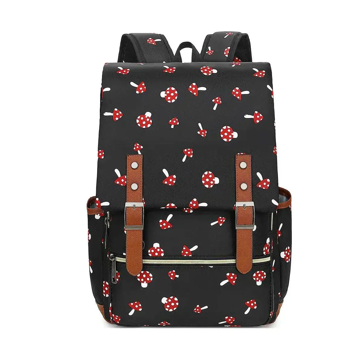 Vintage Canvas 16" Laptop Travel Backpack | Unisex Retro School Bag | BBP013